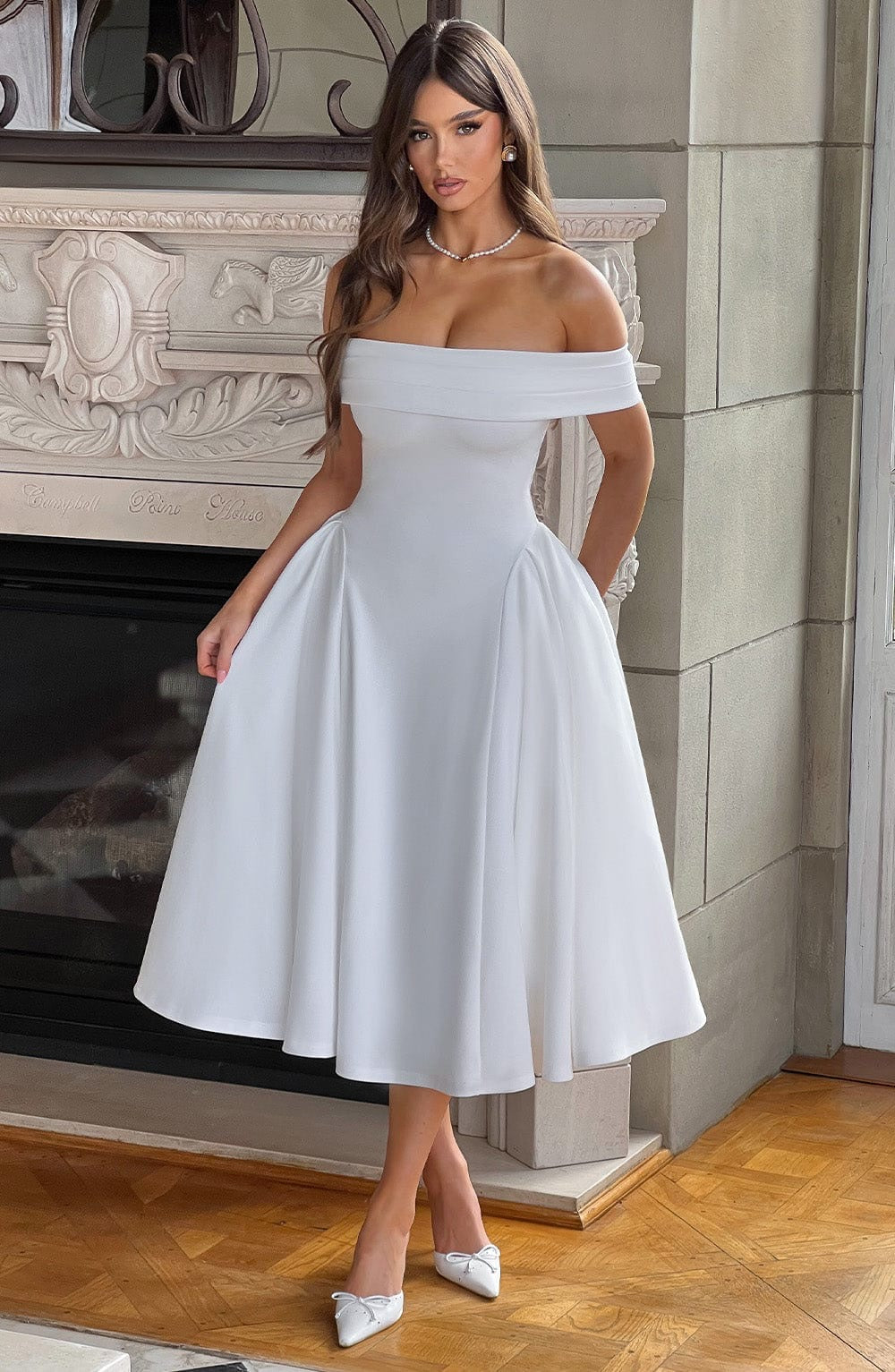 Priscille Midi Dress